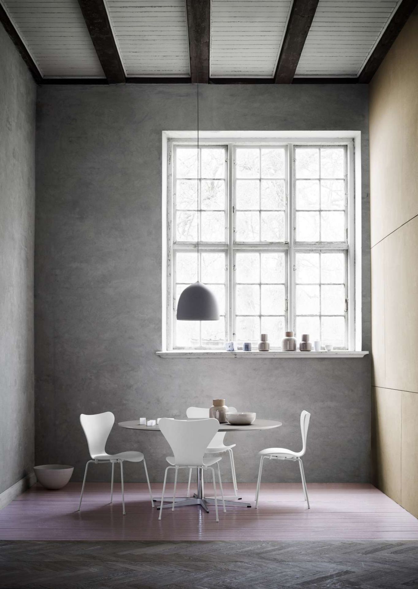 Coffee table series Round Fritz Hansen