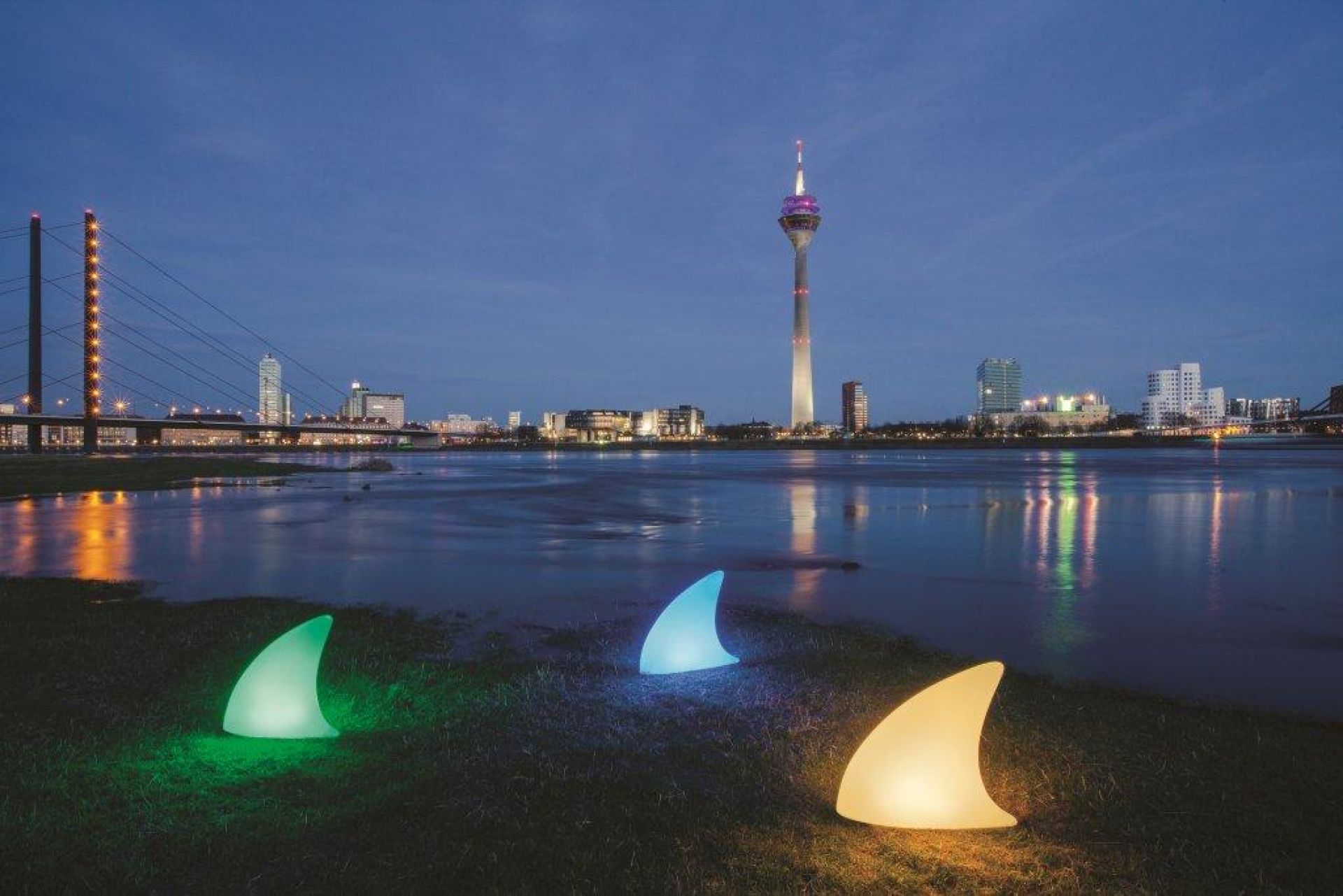 Shark Shark Fin Floor Lamp Moree