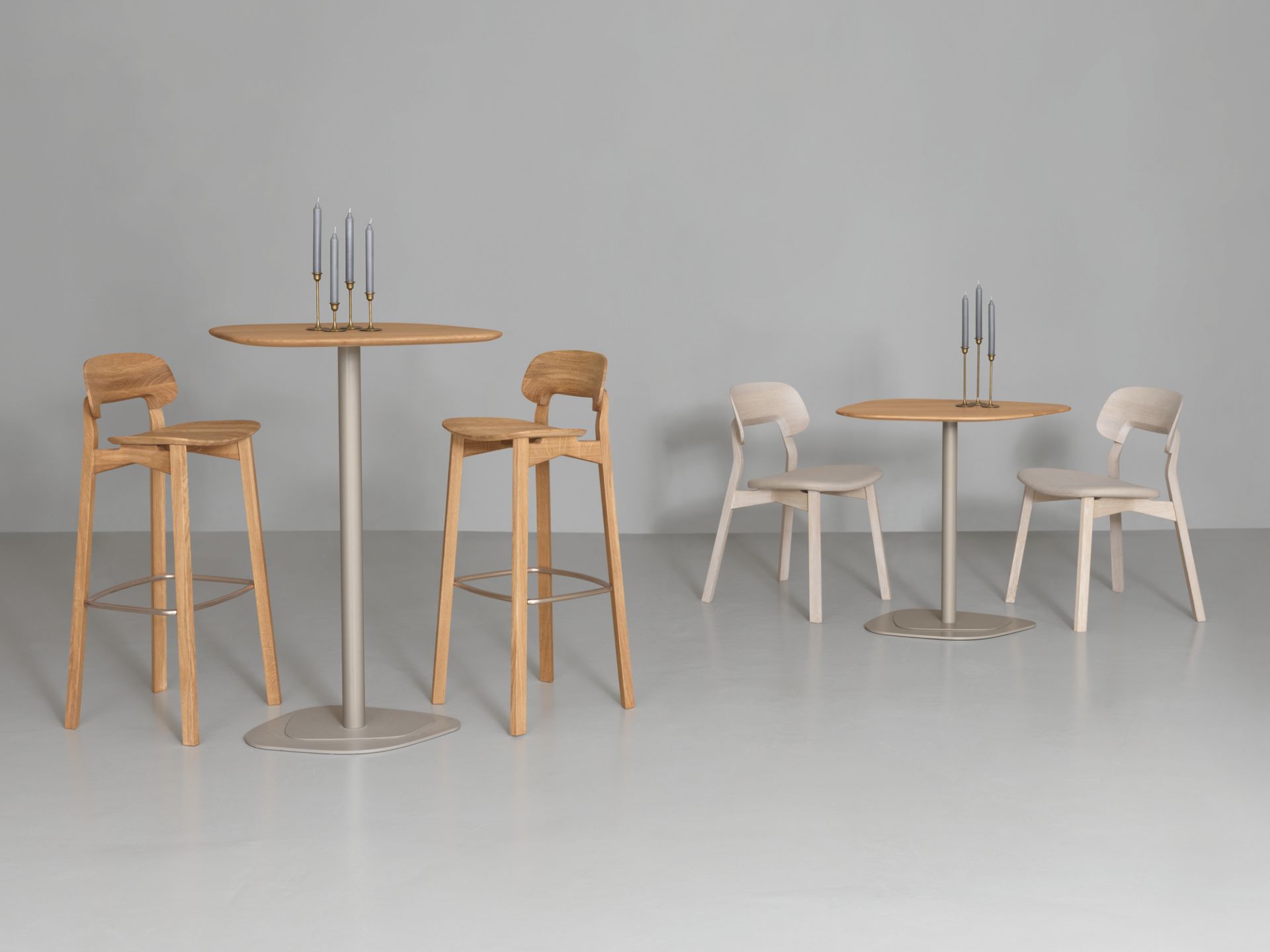 Nonoto Bar bar stool seat height 80 oak Zeitraum