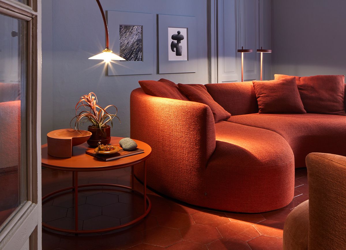 Siwa sofa small with lounger Cor