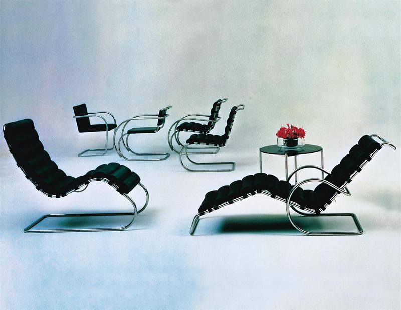 MR Bauhaus Edition adjustable chaise longue Knoll International