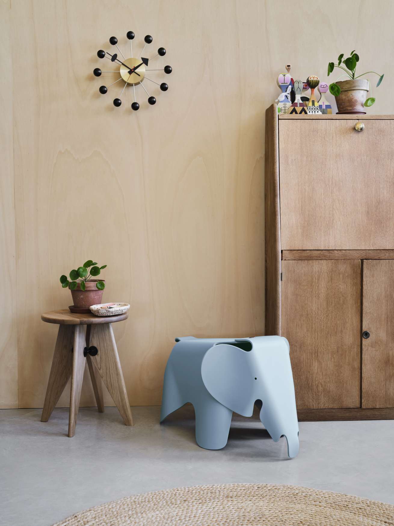 Eames Elephant Stool RE Vitra