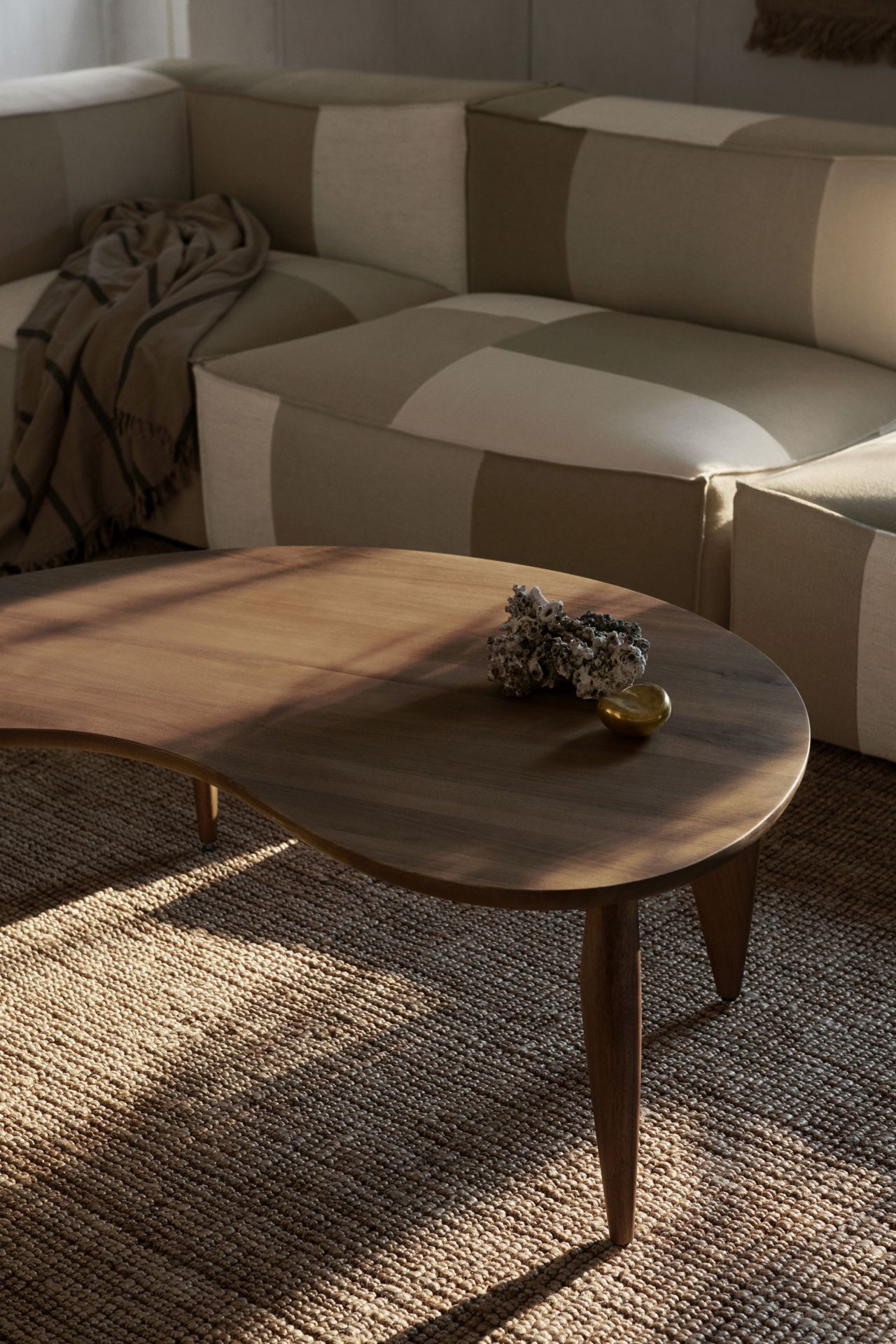 Feve Coffee Table Walnut oiled Ferm Living