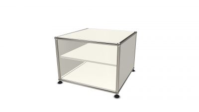 USM Haller Side Table with Intermediate Shelf