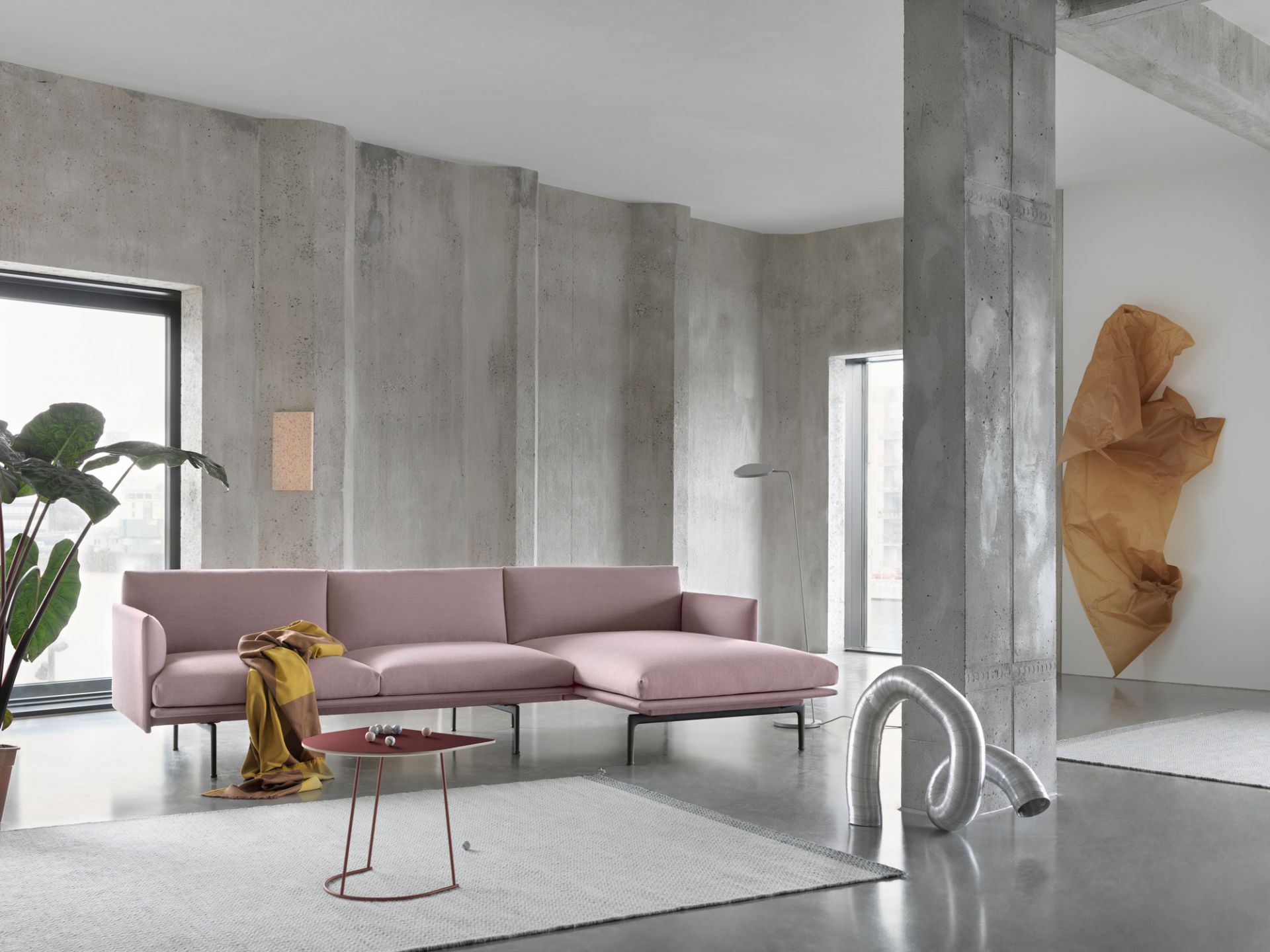 Outline Sofa Chaise Longue Muuto