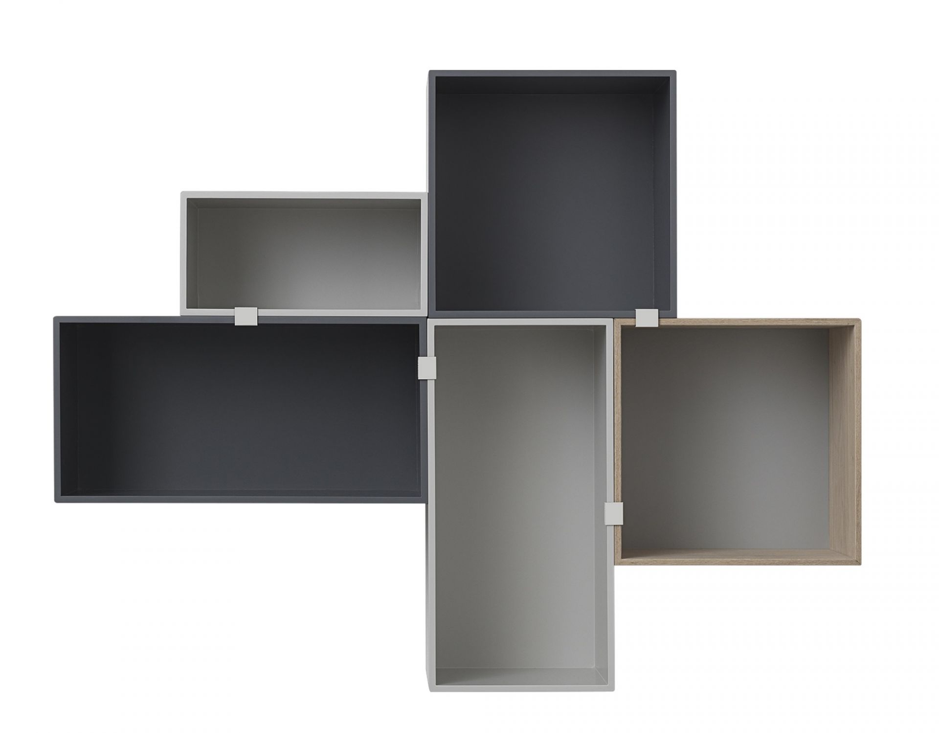 Mini Stacked Storage System 2.0 Shelf system Muuto