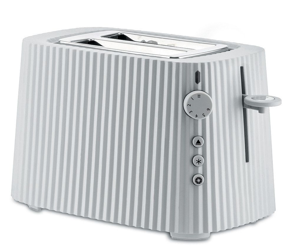 MDL08Plisse / Plissé Toaster WHITE Alessi SINGLE PIECES
