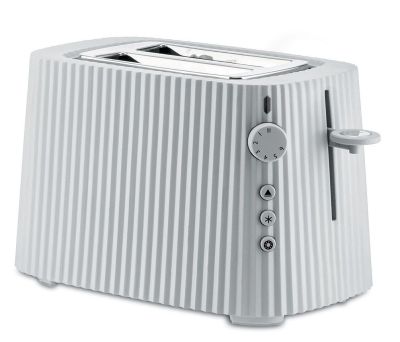 MDL08Plisse / Plissé Toaster WHITE Alessi SINGLE PIECES