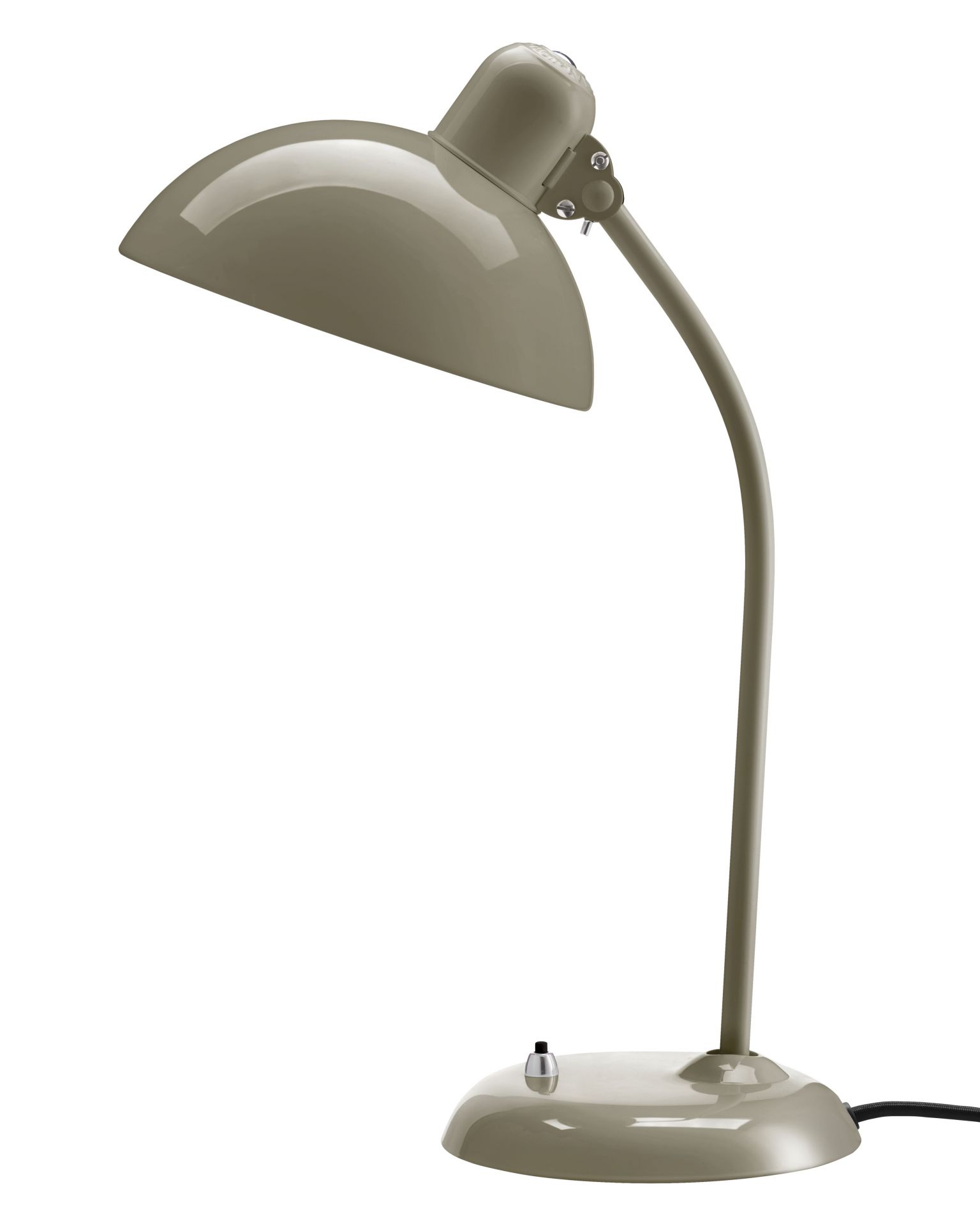 6556 T Table Lamp KAISER idell Olive Green Fritz Hansen