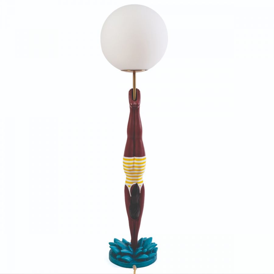 Diver table lamp yellow Seletti