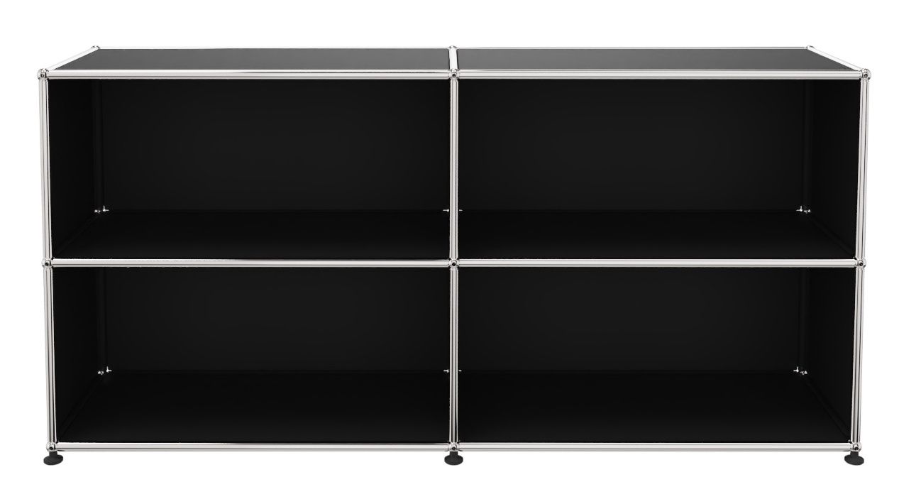 USM Haller Sideboard Open Graphite black - FAST DELIVERY