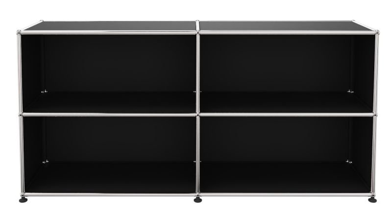 USM Haller Sideboard Open Graphite black - FAST DELIVERY