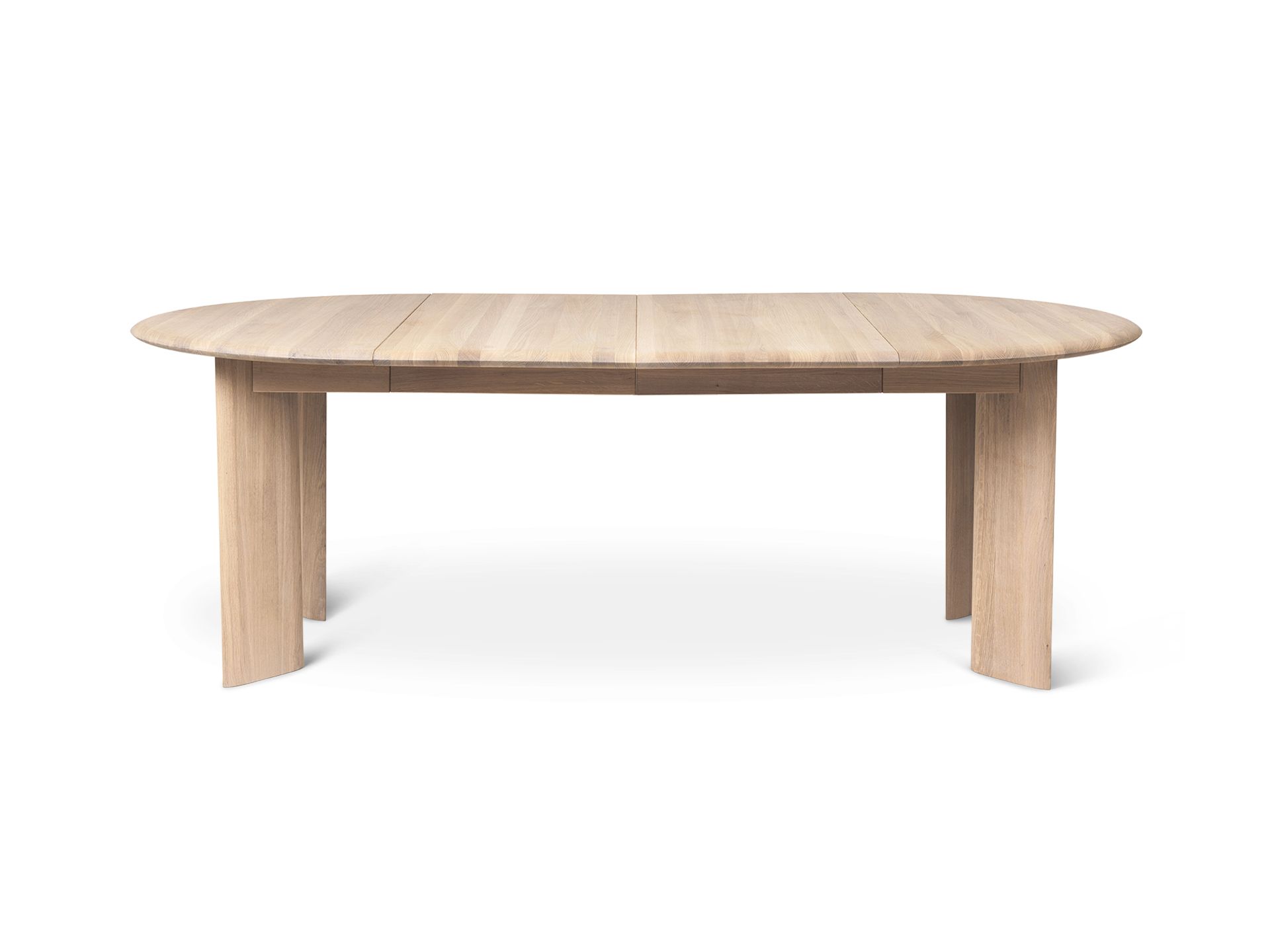 Bevel Table - Extendable X 2 dining table oiled oak white Ferm Living