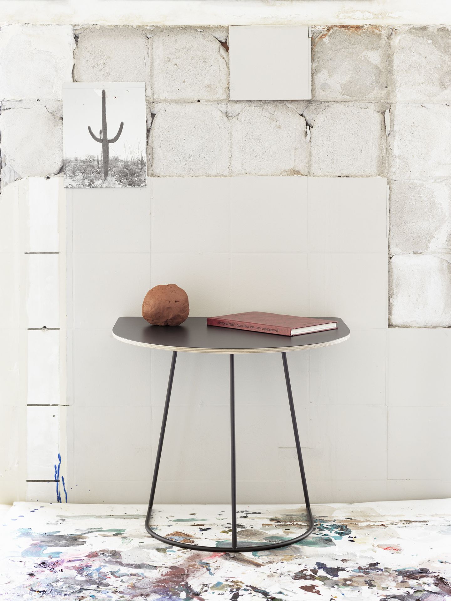 Airy Coffee Table Half Size Side Table Muuto