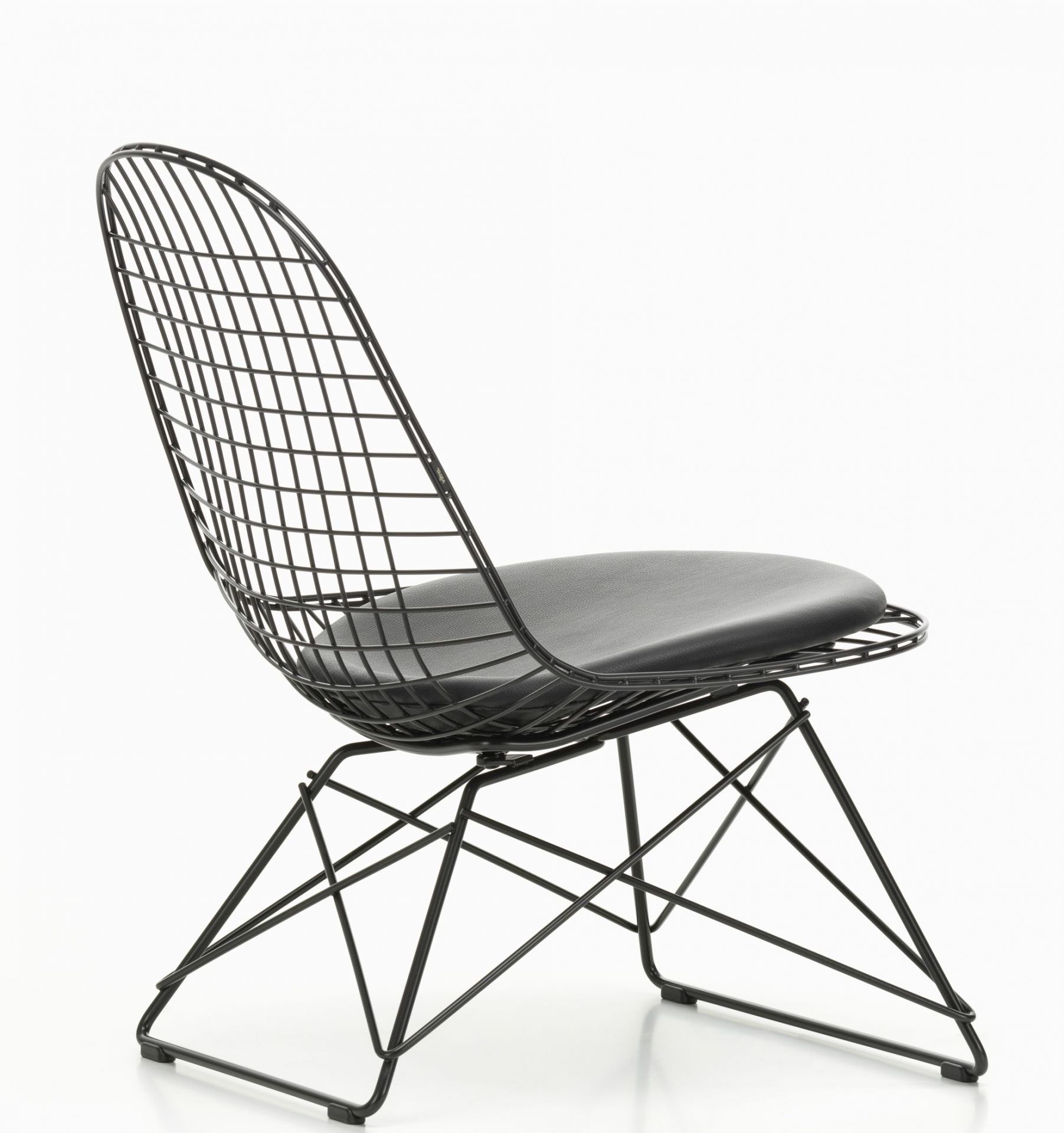 LKR-5 Wire Chair Chair with Seat Cushion Vitra