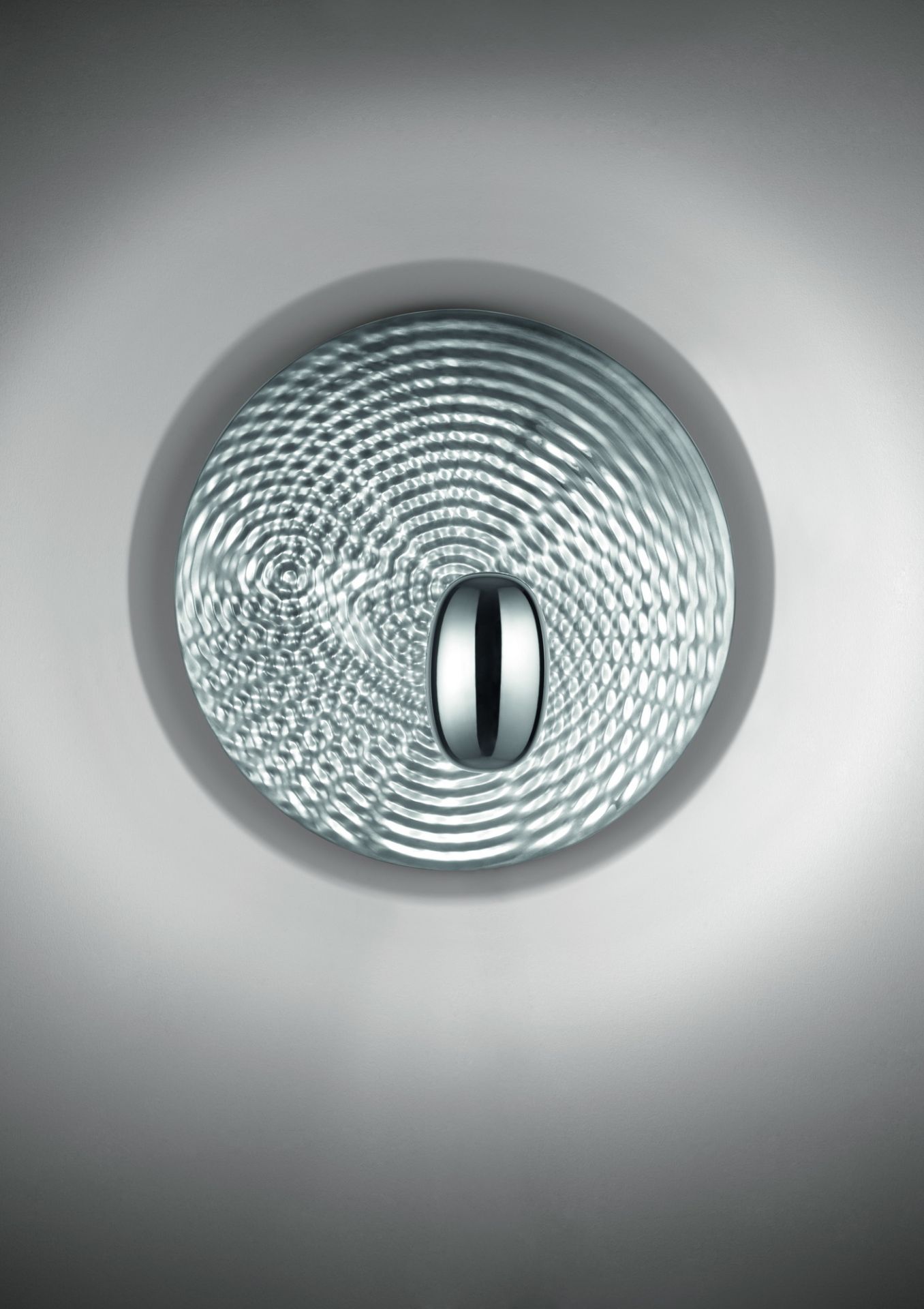 Droplet Mini LED Wall/Ceiling lamp polished chrome Artemide