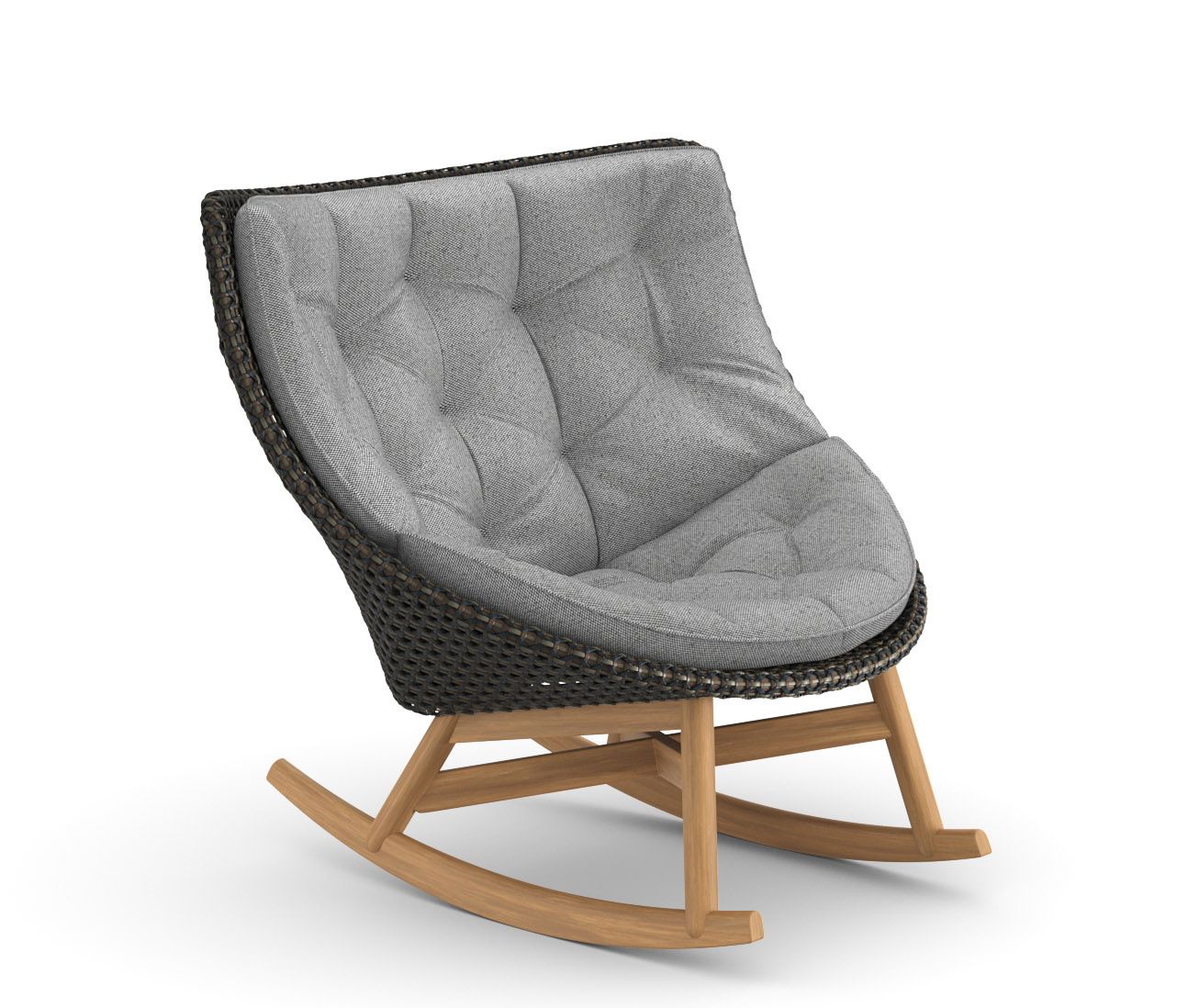 Mbrace rocking chair rocking chair incl. cushion Dedon