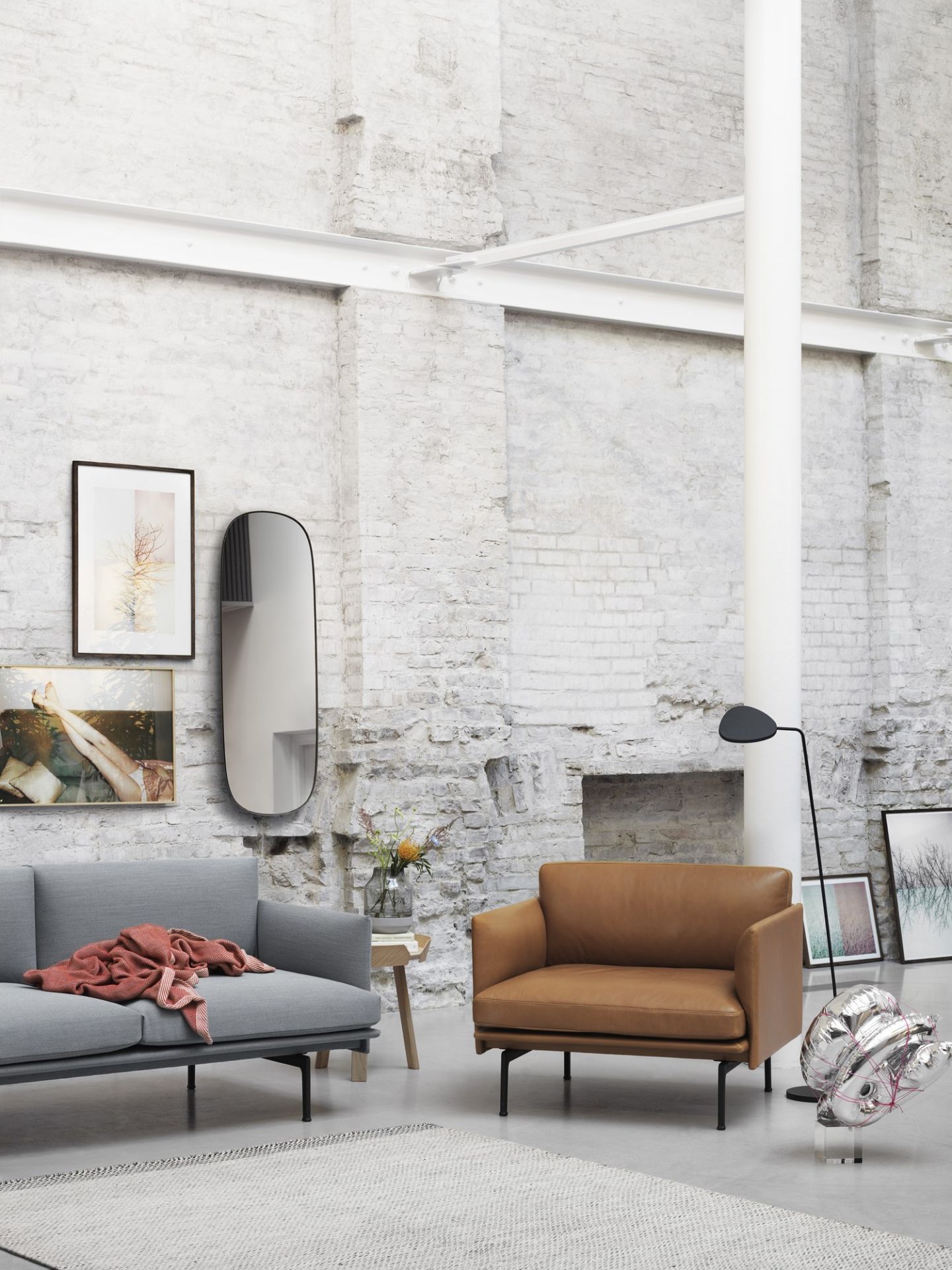 Outline 2-seater sofa Muuto