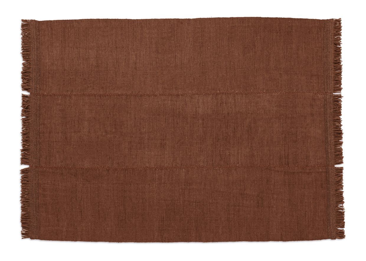 Mía Rug brown 200x300cm Nanimarquina