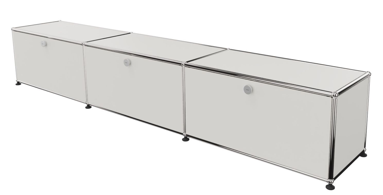 USM Haller Lowboard 3 Flaps Pure white - FAST DELIVERY