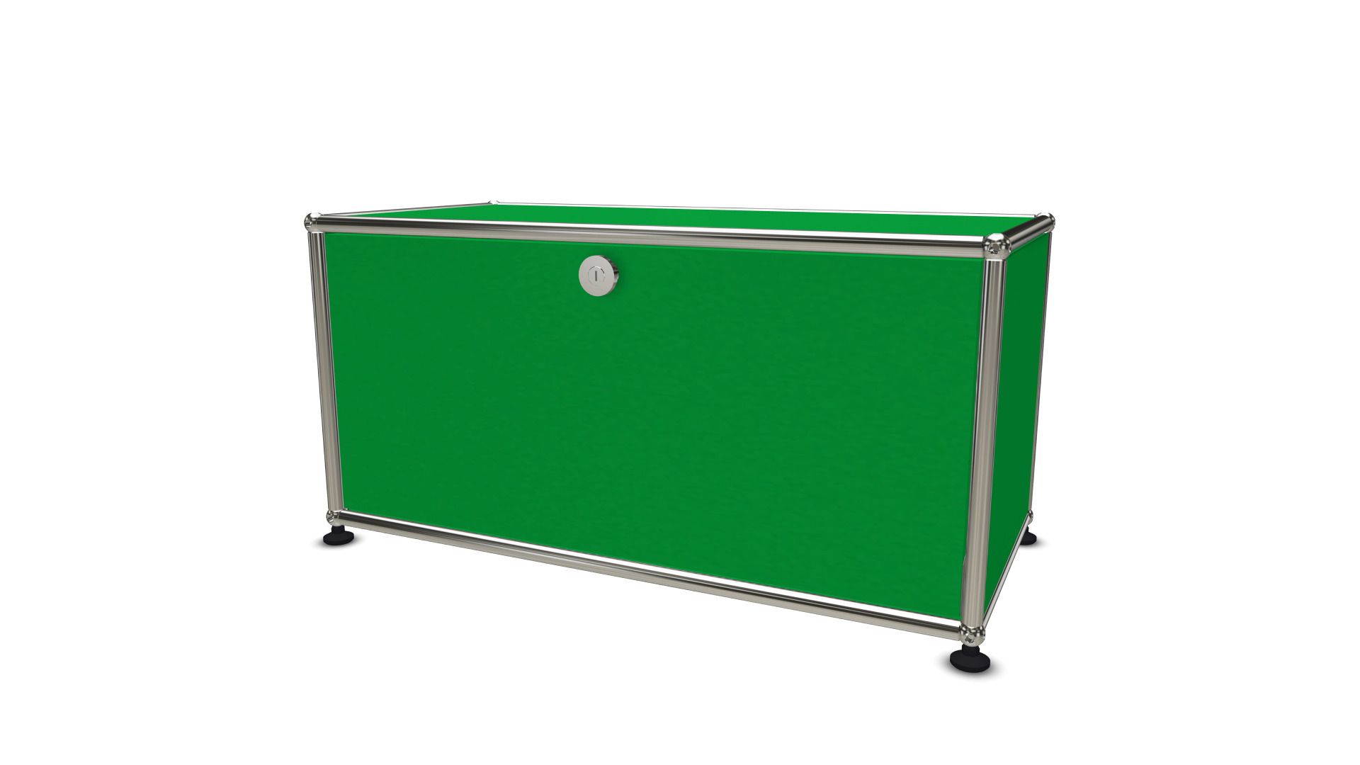 USM Haller Lowboard mit einer Klappe grün
