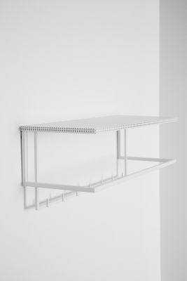 Grid Coat Hanger White Kristina Dam Studio SINGLE PIECES