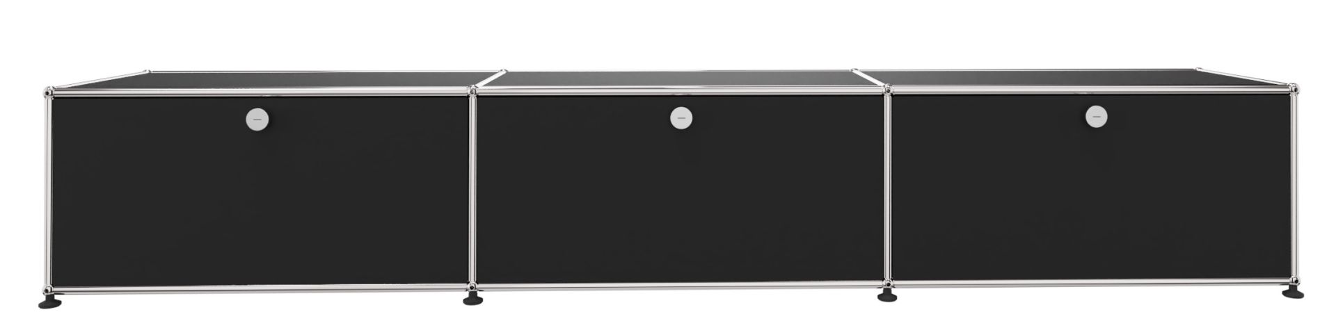 USM Haller Lowboard 3 Flaps Graphite black - FAST DELIVERY
