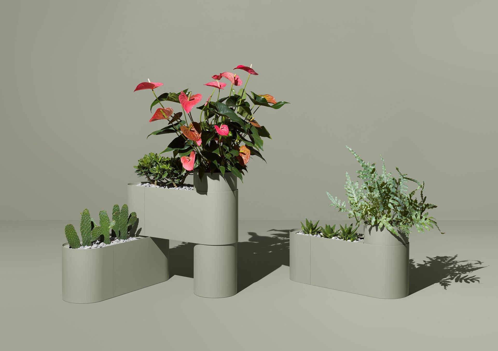 Plant Here plant box / flower pot Mizetto QUICK SHIP