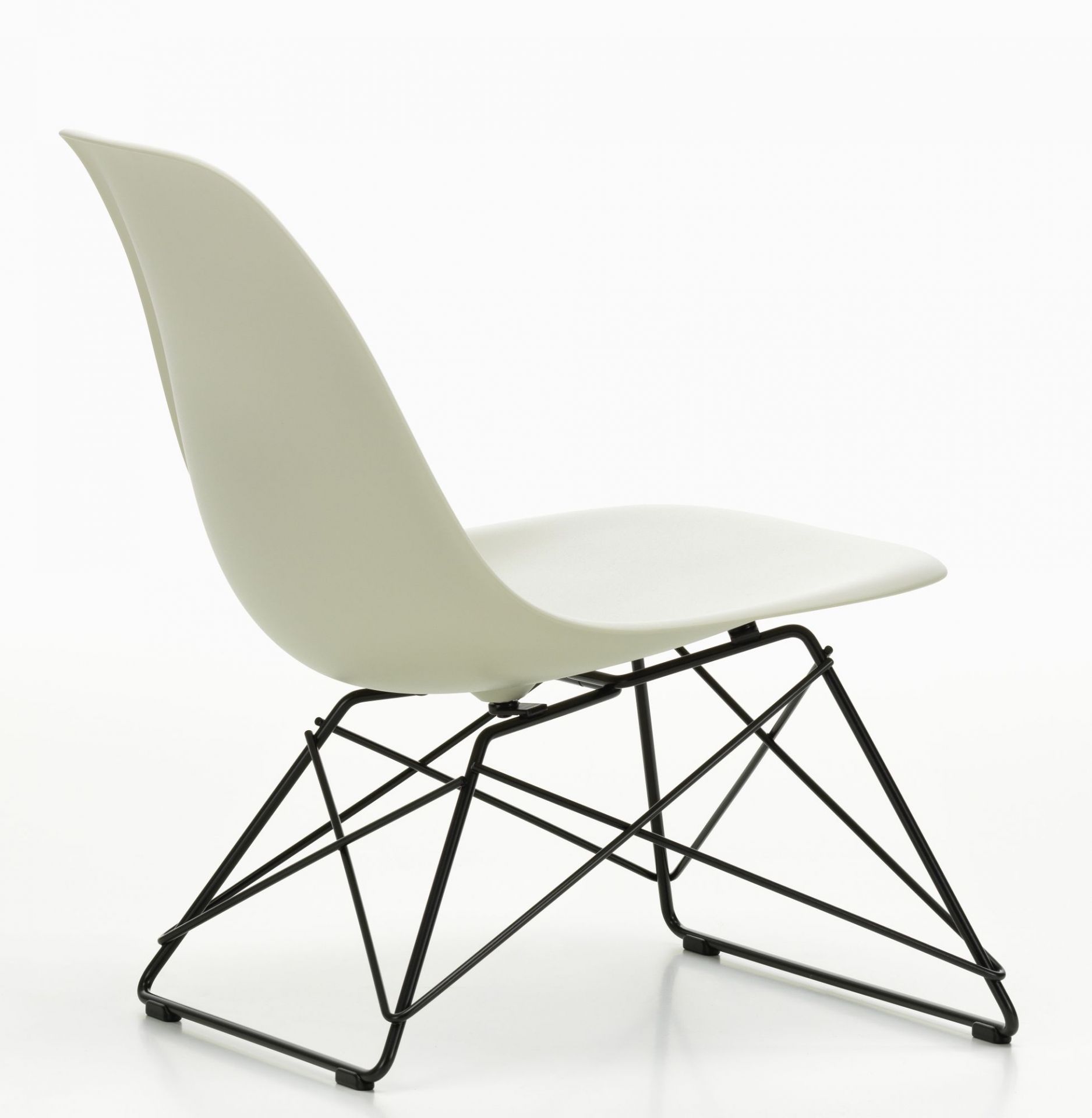 Eames Plastic Side Chair LSR Chair Vitra