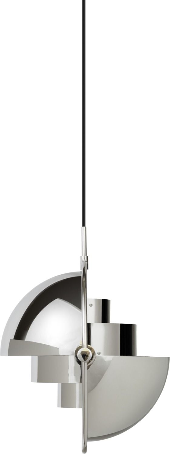 Multi-Lite pendant lamp Chrome Gubi Multi-Lite pendant lamp Chrome Gubi