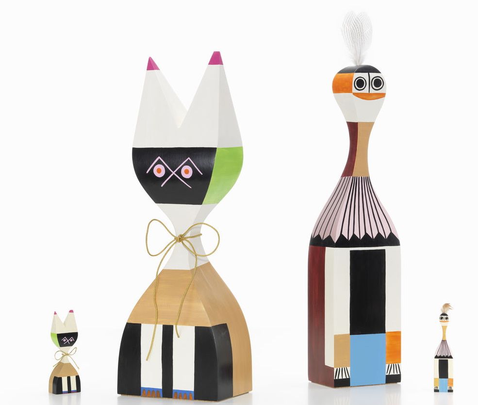 Wooden Dolls Large Wooden Figure No.9 Super Large Vitra LIMITED EDITION SINGLE PIECES