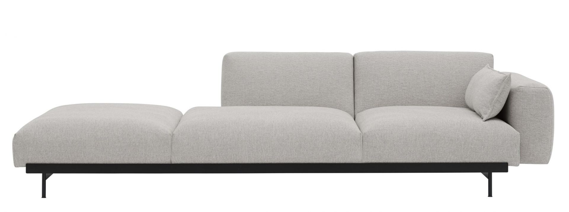 In Situ Modular Sofa 3-Seater Chaise Longue Muuto