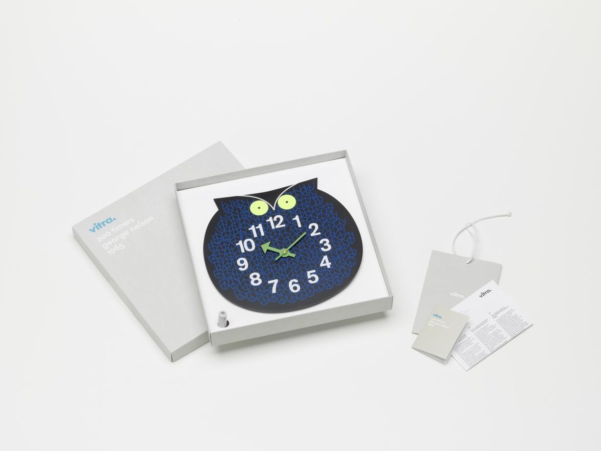 Omar the Owl Zoo Timers Wall Clock Vitra