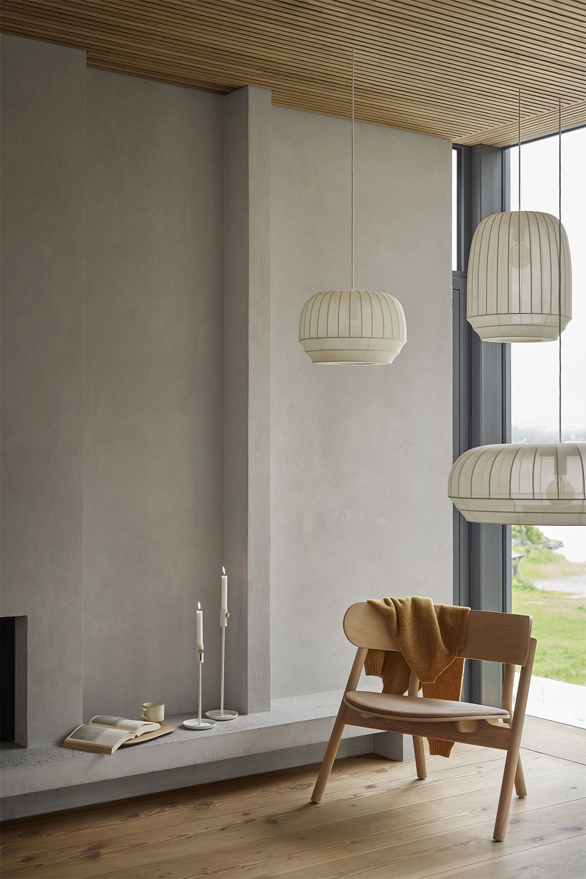 Tradition pendant lamp tall Northern
