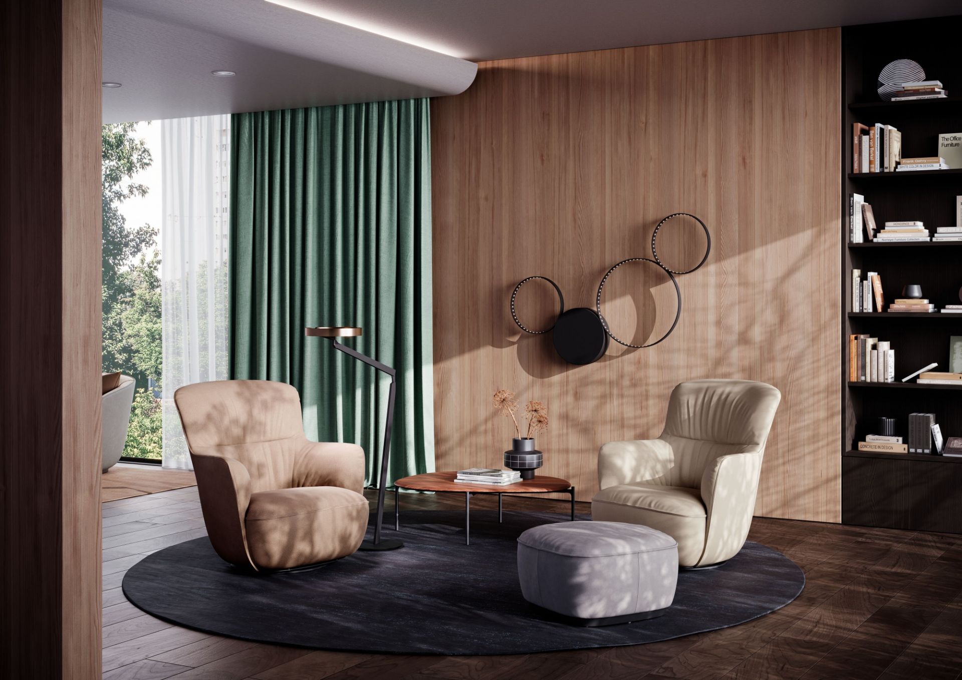 Ishino Lounge Chair Walter Knoll