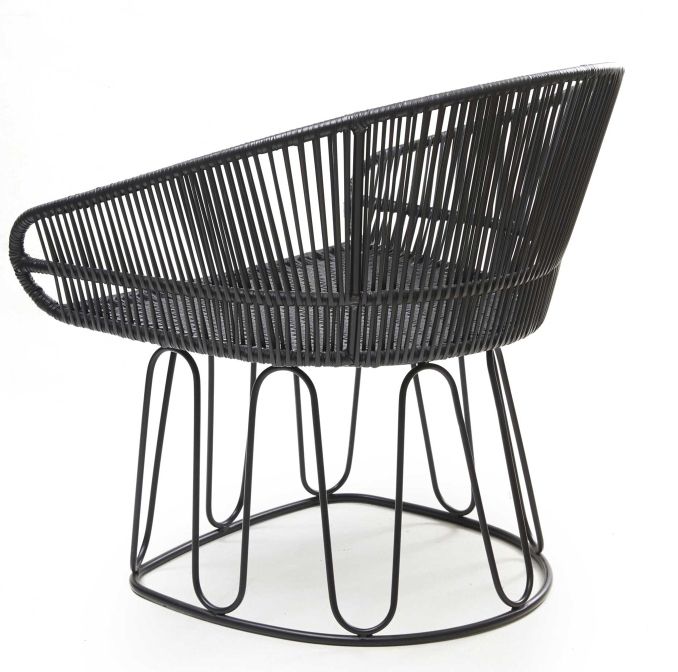 Circo Lounge Chair Lounge Chair Outdoor ames Black matt / Black
