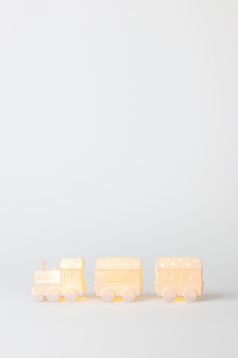 LED light train set Räder