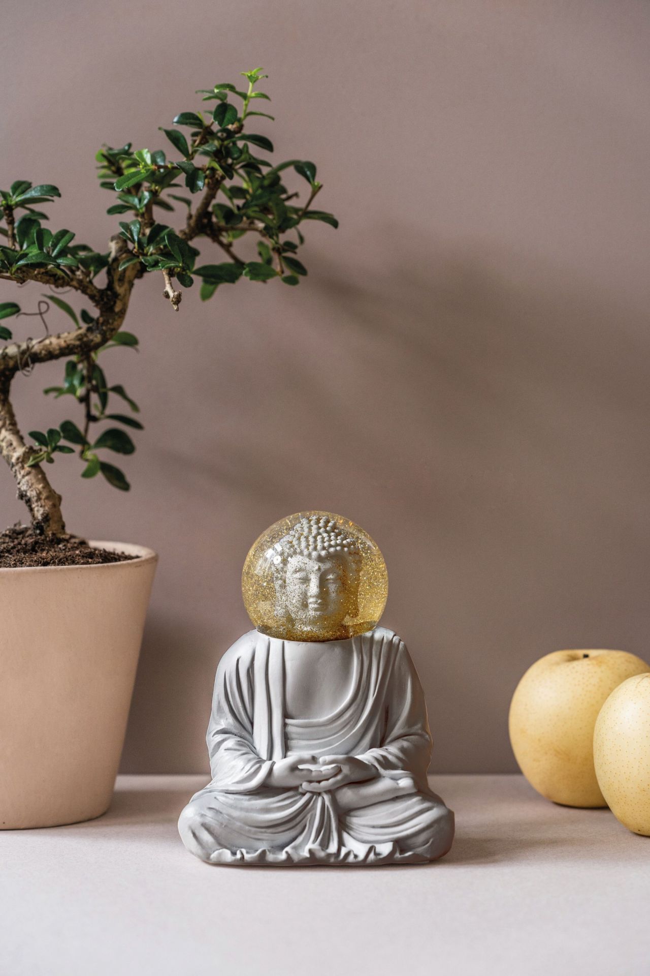 Summerglobes The Grey Buddha glitter ball Donkey SINGLE PIECE