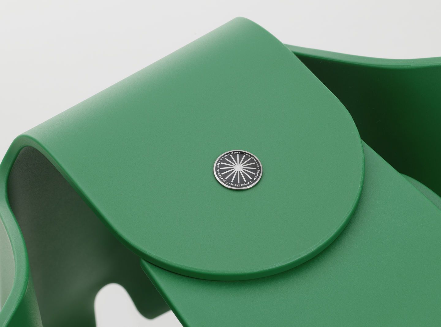 Eames Elephant Stool RE Vitra Emerald