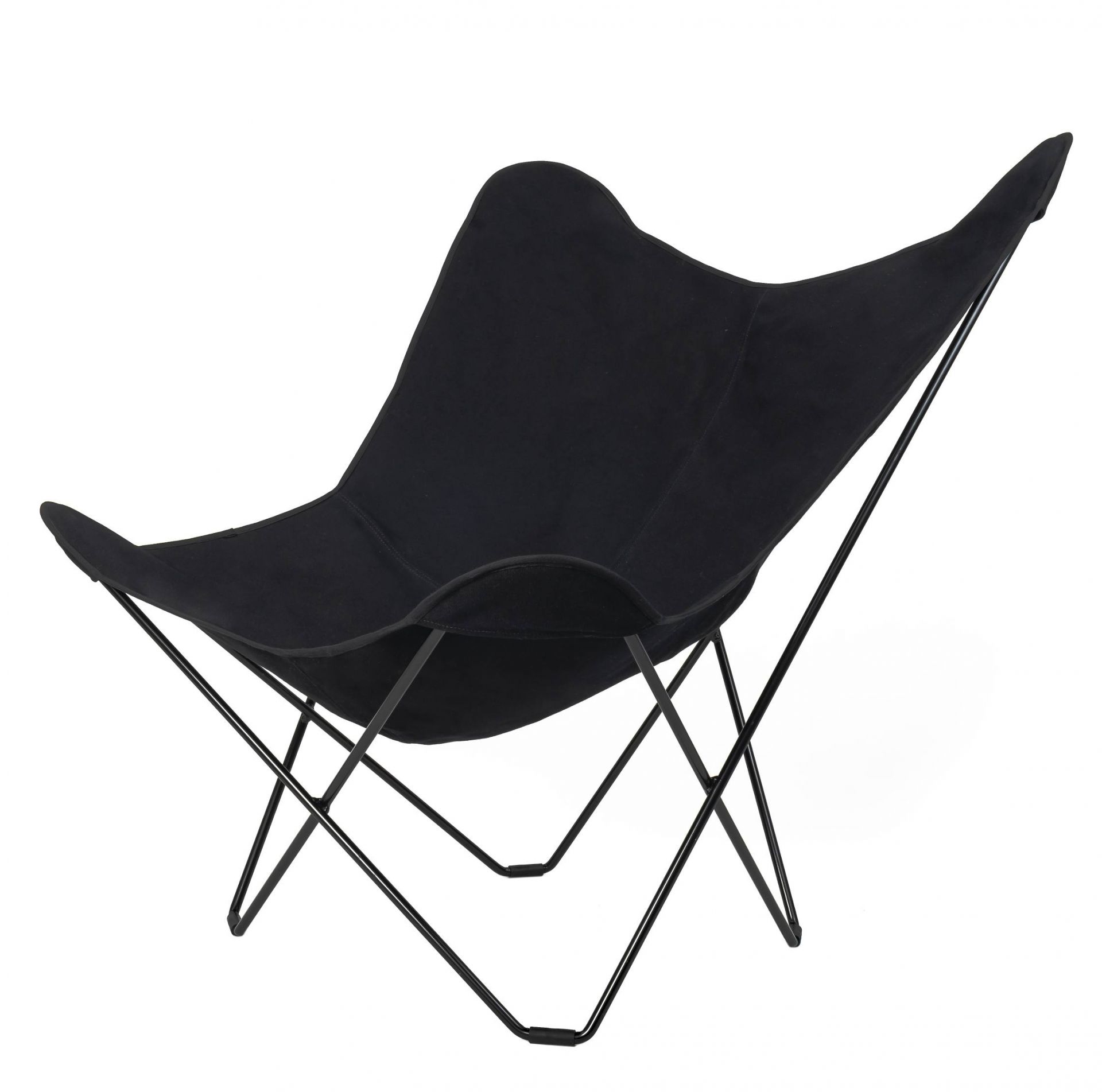Canvas Mariposa Butterfly Chair Cuero black / black