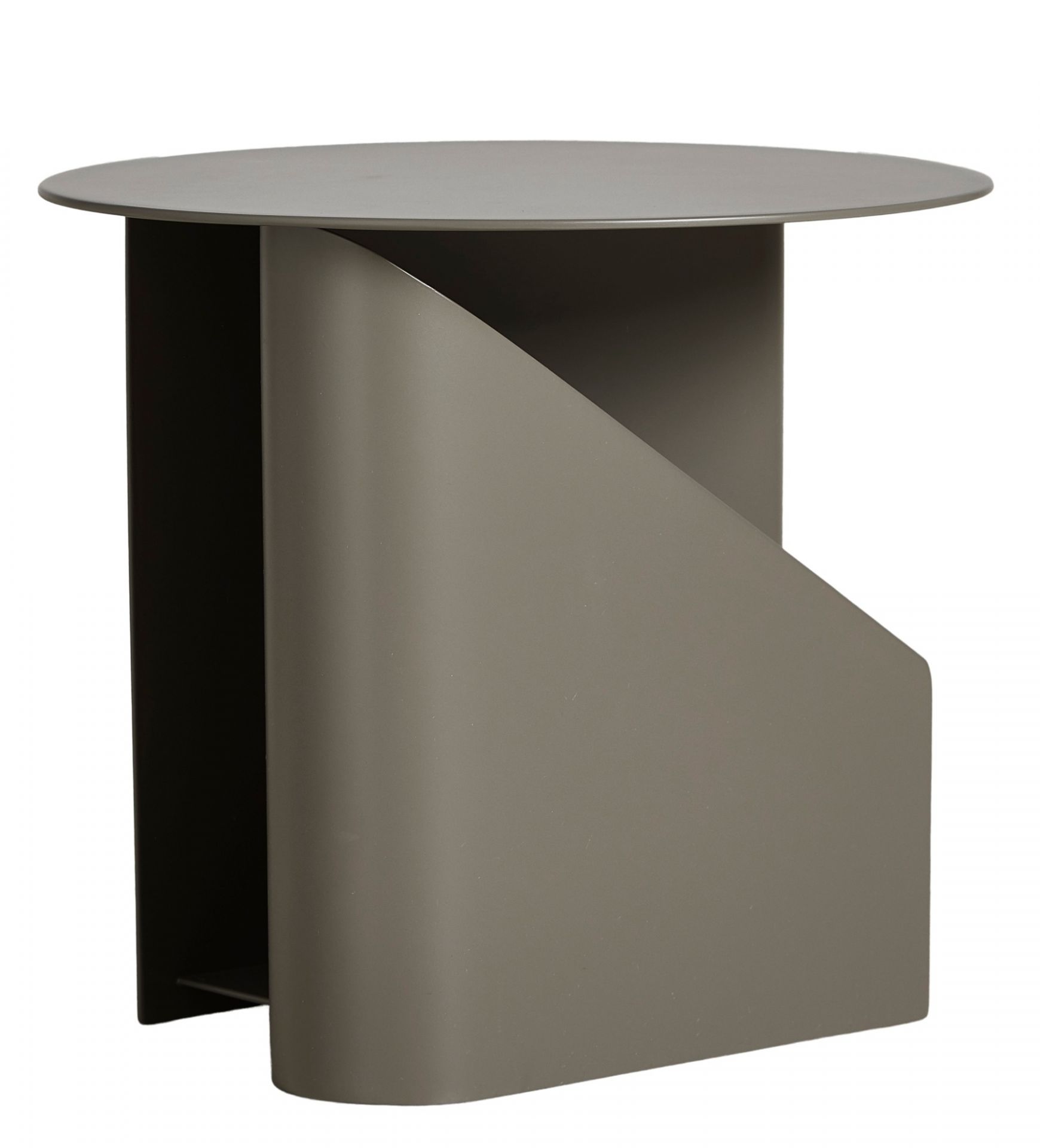 Sentrum Side Table Taupe Woud Sentrum Side Table Taupe Woud