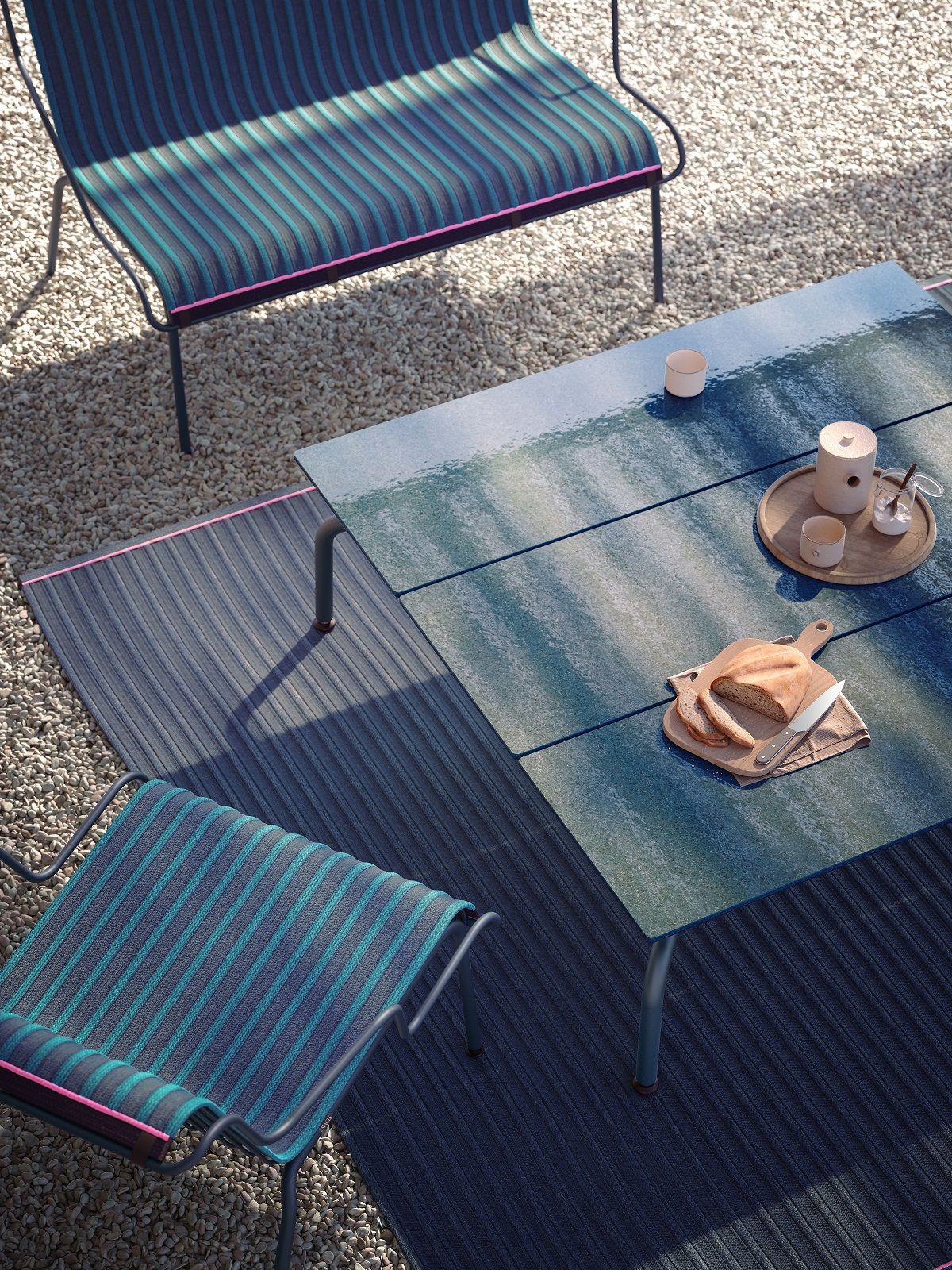 South Outdoor Bench Magis