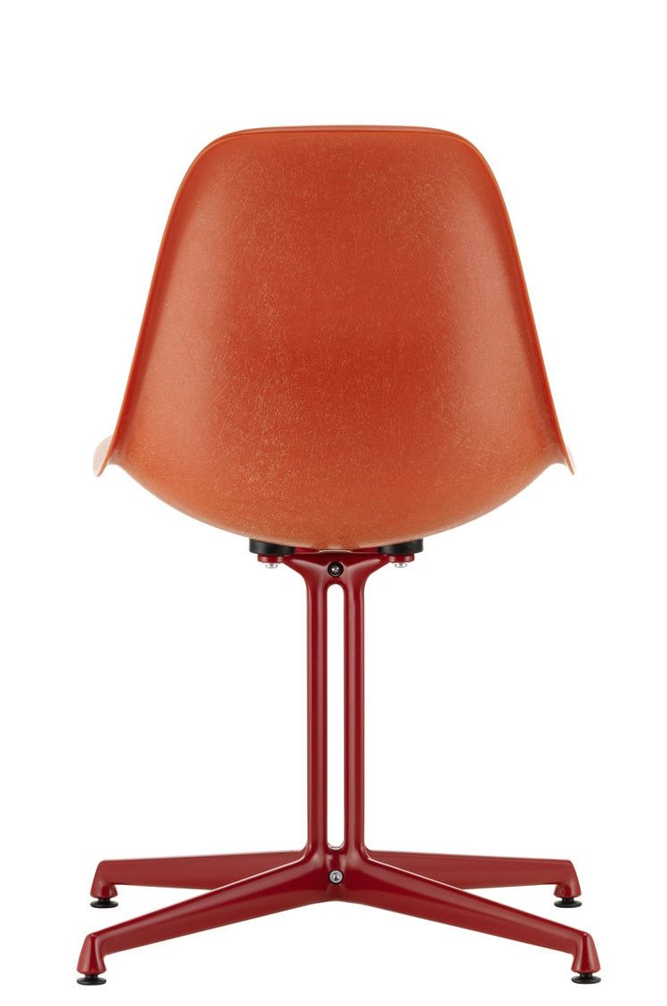 Eames Fibreglass Side Chair La Fonda Red Orange Vitra LIMITED EDITION 