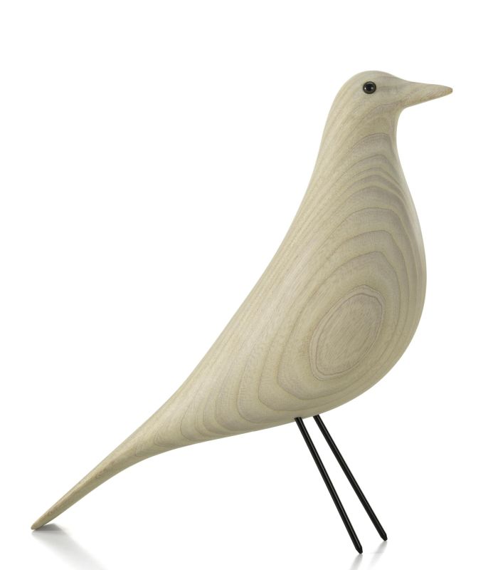 Eames House Bird sculpture white oiled ash Vitra New version