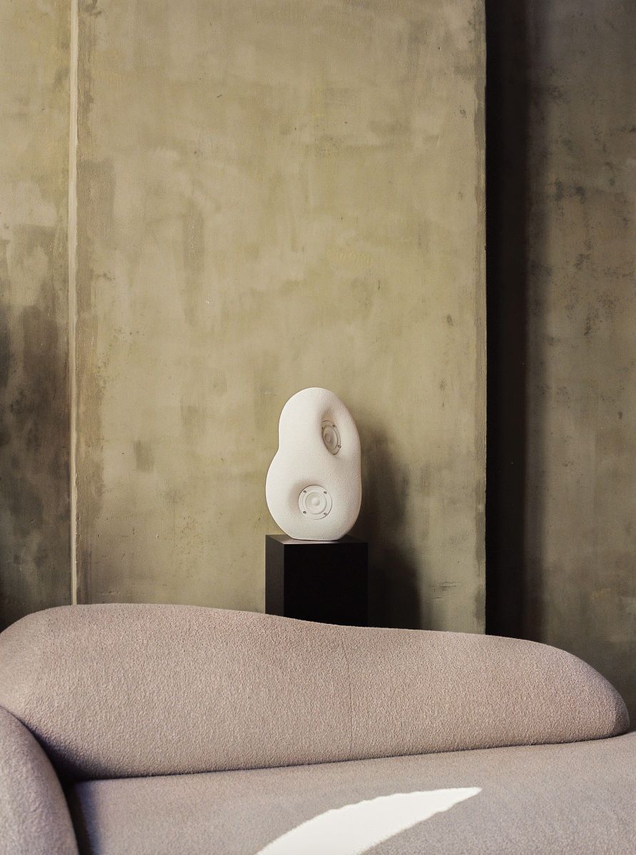 Acoustic sculpture Loudspeaker Transparent