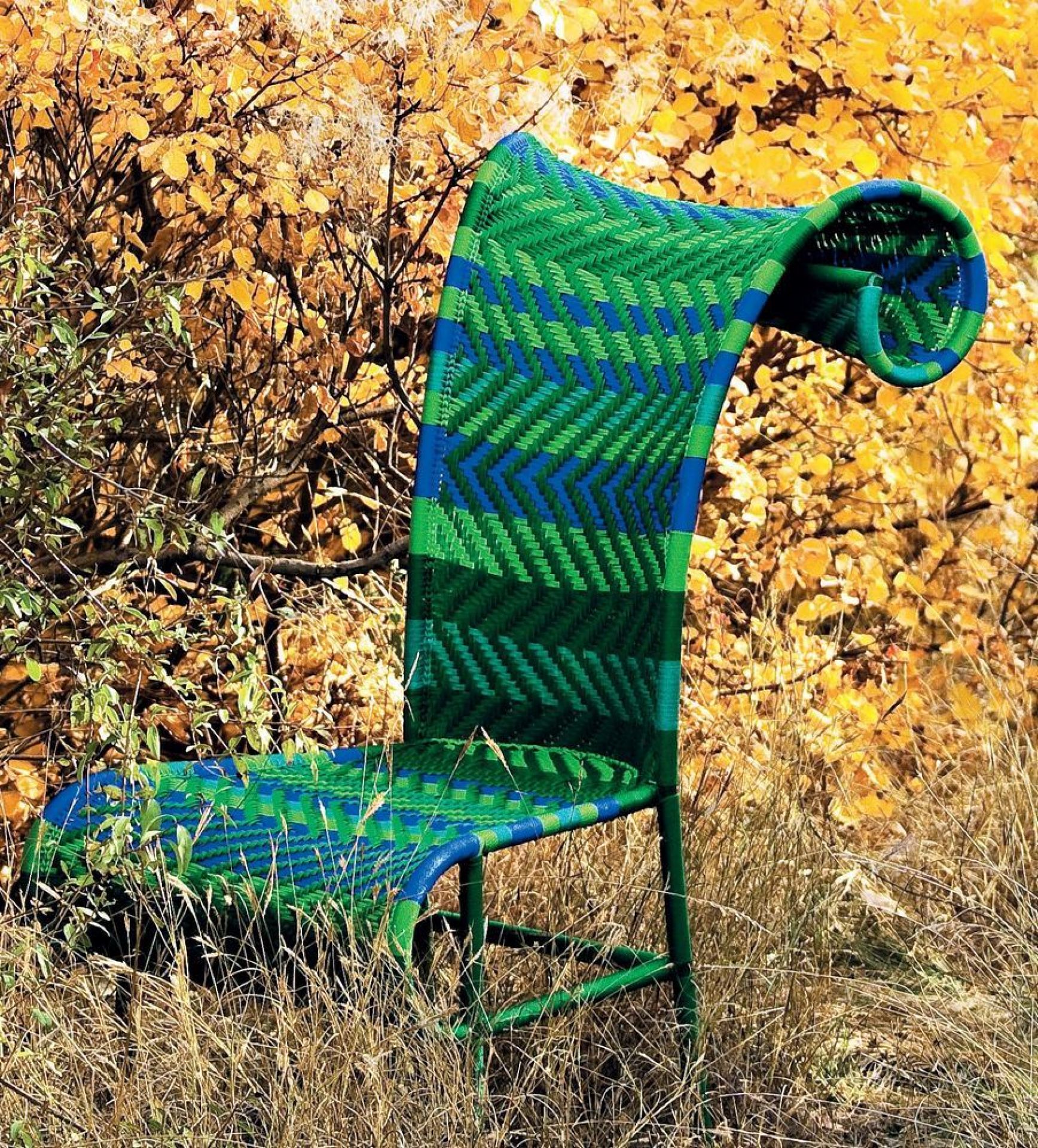 Sunny Stuhl M' Afrique Collection Moroso-Multigrün