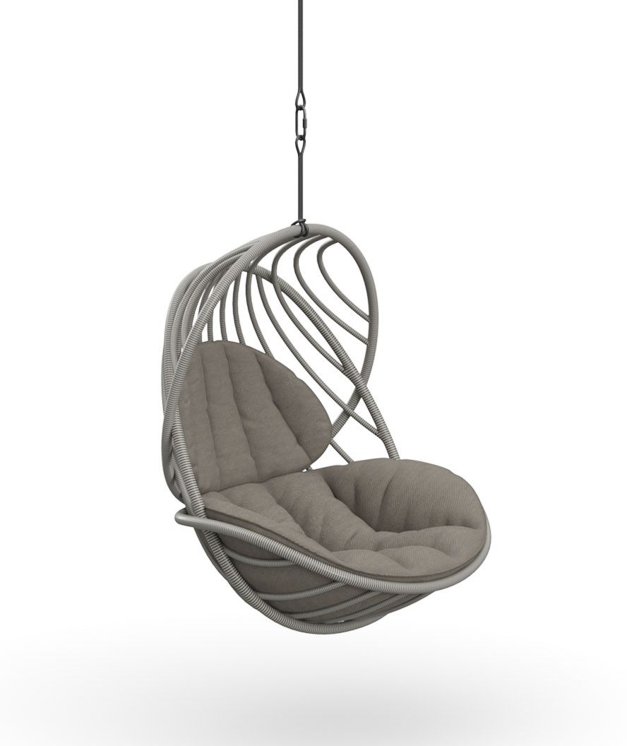 Kida Hanging Lounge Chair with Cushion Dedon