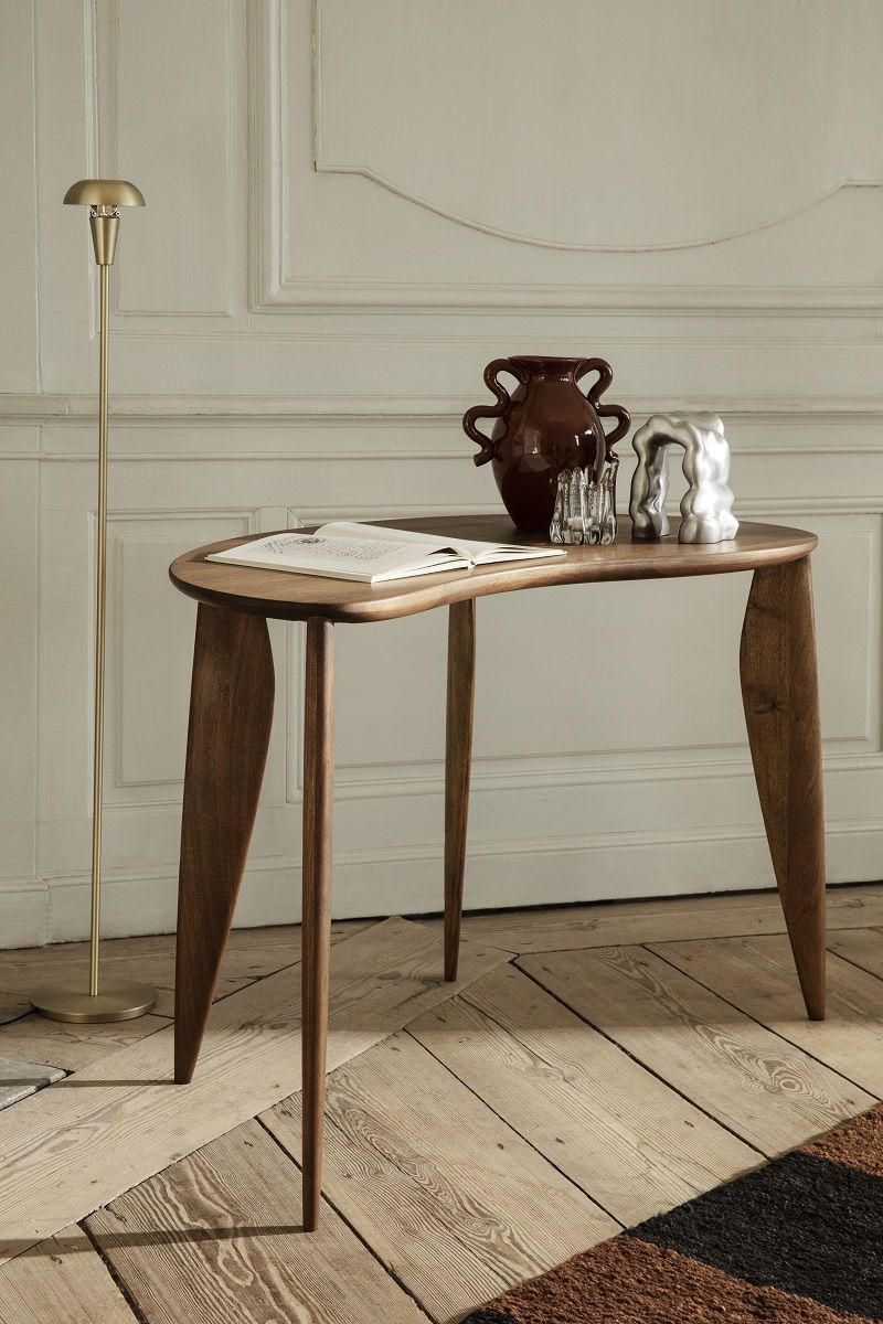 Feve Desk Walnut Wood Ferm Living 