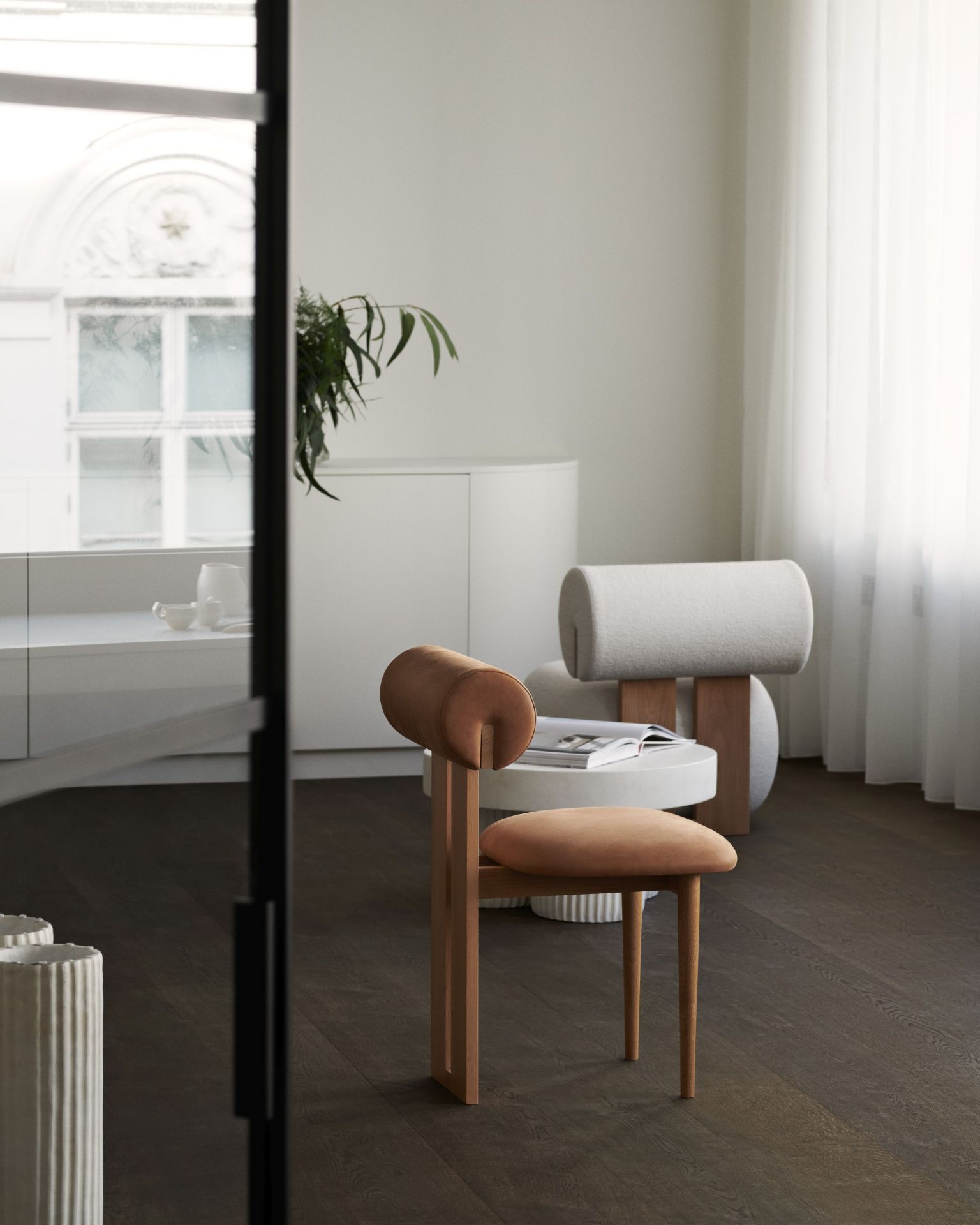 Hippo Chair Natural Oak Norr11