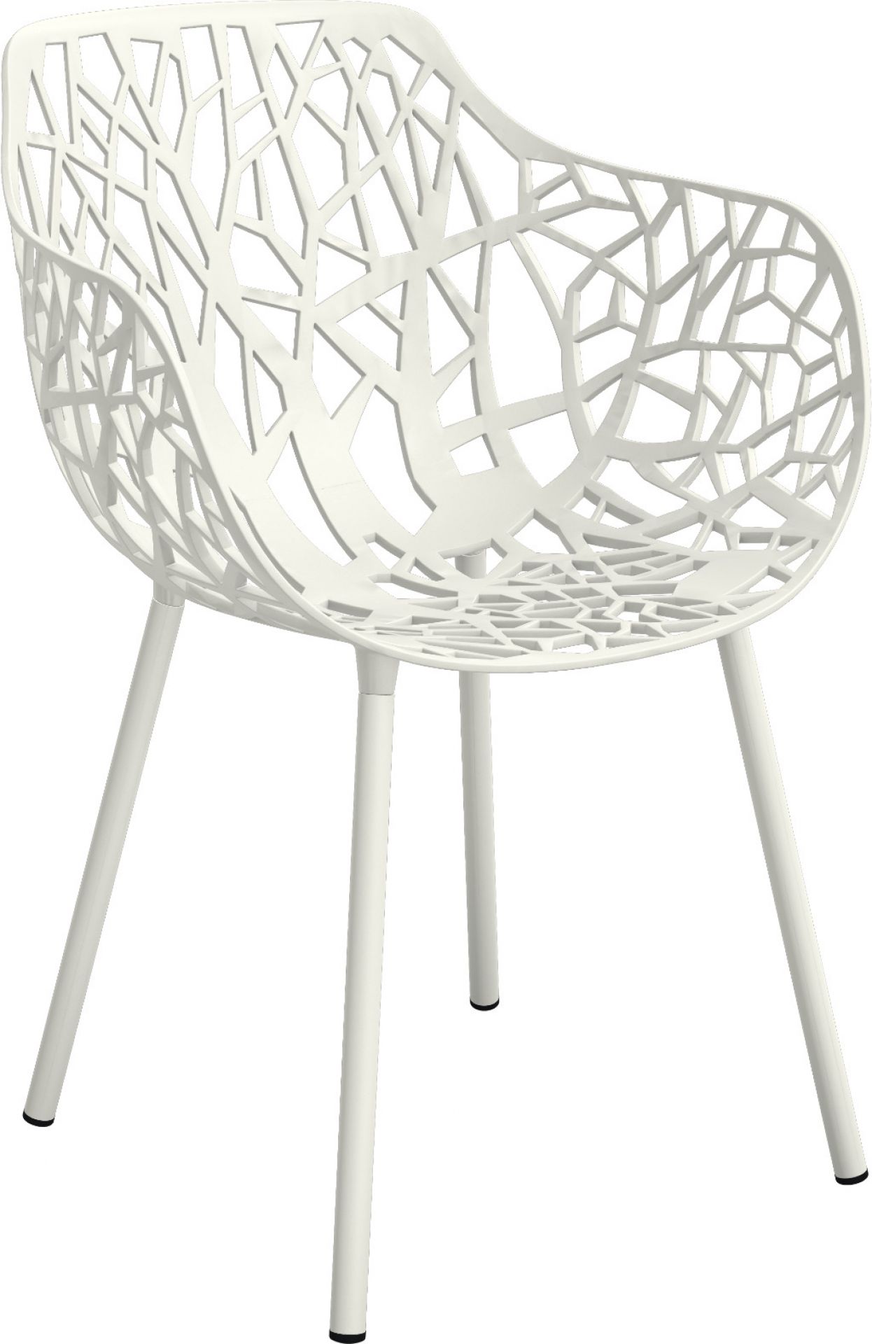 Forest Outdoor Armchair Fast white